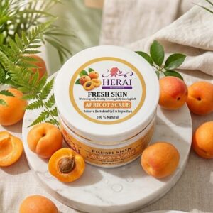 Merai HD Glow Fresh Skin Apricot Scrub Natural Face and Body Exfoliating Scrub